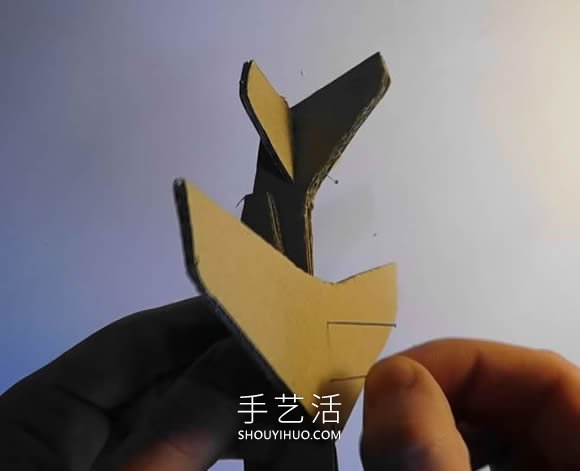 硬紙板手工制作阿爾法噴氣機(jī)的做法視頻 -  rpnrmr.com