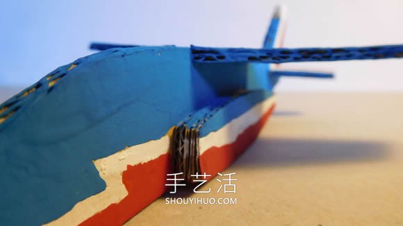 硬紙板手工制作阿爾法噴氣機(jī)的做法視頻 -  rpnrmr.com