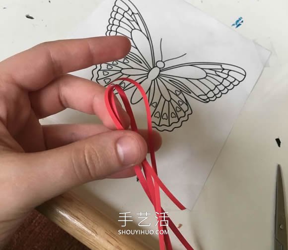 色彩斑斕的小精靈！衍紙蝴蝶手工制作教程 -  rpnrmr.com