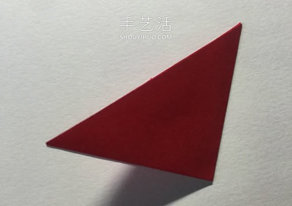 簡(jiǎn)單折紙4個(gè)花瓣 粘合得到一朵四瓣花！ -  rpnrmr.com