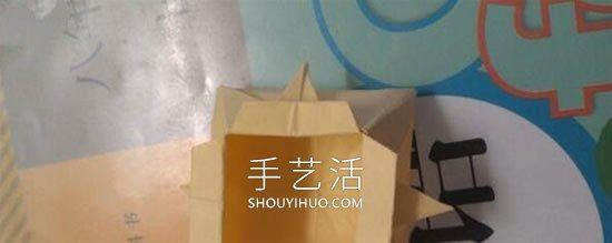 簡單又漂亮！手工折紙花型垃圾盒的視頻教程 -  rpnrmr.com