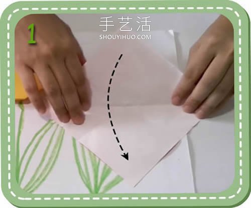簡(jiǎn)單容易學(xué)！兒童手工折紙郁金香的視頻教程 -  rpnrmr.com