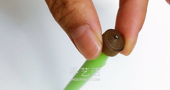 衍紙向日葵裝飾畫手工制作方法教程 -  rpnrmr.com