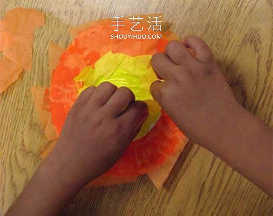 最簡(jiǎn)單手工制作紙盤(pán)太陽(yáng)的做法教程 -  rpnrmr.com
