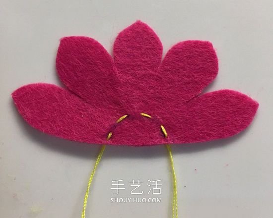 美麗奪目！不織布手工制作花朵頭花的方法 -  rpnrmr.com