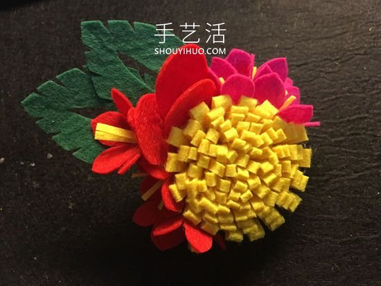 美麗奪目！不織布手工制作花朵頭花的方法 -  rpnrmr.com
