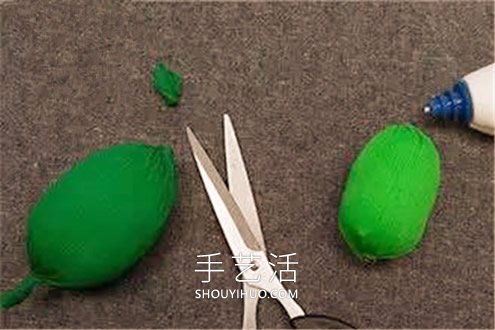 皺紋紙手工制作開花的仙人掌的做法教程 -  rpnrmr.com
