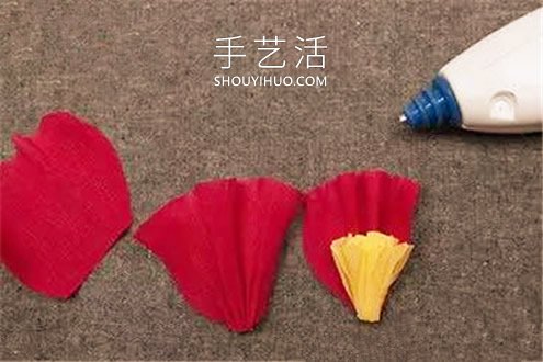 皺紋紙手工制作開花的仙人掌的做法教程 -  rpnrmr.com