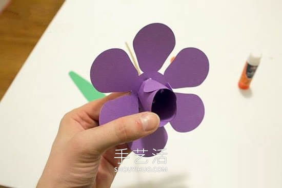 幼兒園教師節(jié)禮物！卡紙手工制作郁金香花 -  rpnrmr.com
