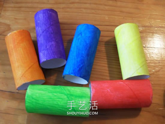 幼兒園卷紙筒小手工 制作可愛的小汽車玩具 -  rpnrmr.com