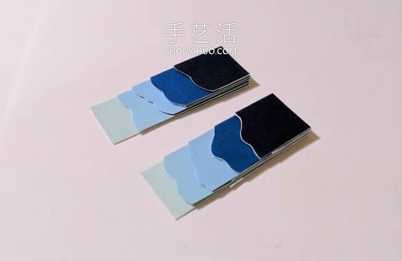 卡紙手工制作創(chuàng)意景觀剪影耳環(huán)的教程 -  rpnrmr.com