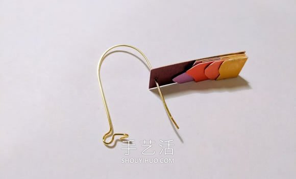 卡紙手工制作創(chuàng)意景觀剪影耳環(huán)的教程 -  rpnrmr.com