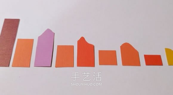 卡紙手工制作創(chuàng)意景觀剪影耳環(huán)的教程 -  rpnrmr.com