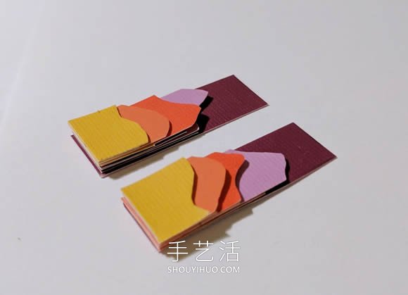 卡紙手工制作創(chuàng)意景觀剪影耳環(huán)的教程 -  rpnrmr.com