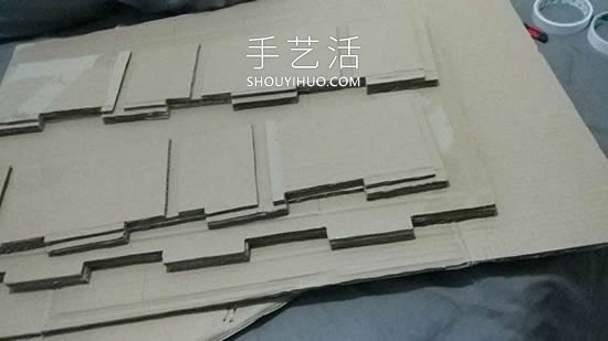 硬紙板手工制作廚房置物柜的做法教程 -  rpnrmr.com