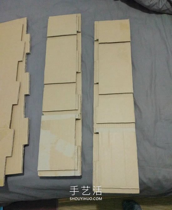 硬紙板手工制作廚房置物柜的做法教程 -  rpnrmr.com