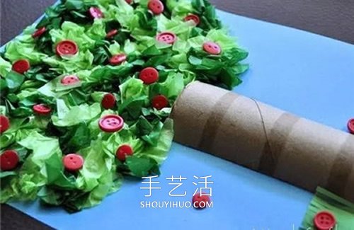 春天大樹手工制作教程 簡單又可愛！ -  rpnrmr.com