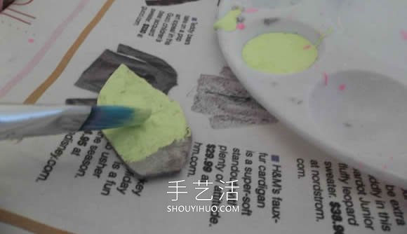 雞蛋保護托廢物利用 手工制作花朵的做法 -  rpnrmr.com