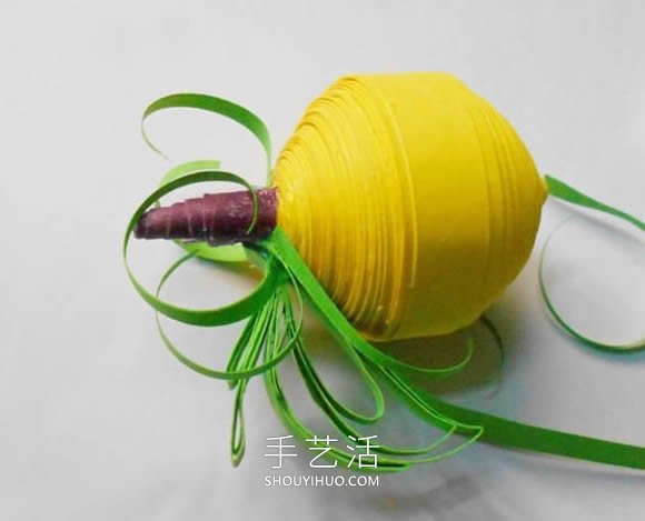 衍紙檸檬手工制作圖解教程 -  rpnrmr.com