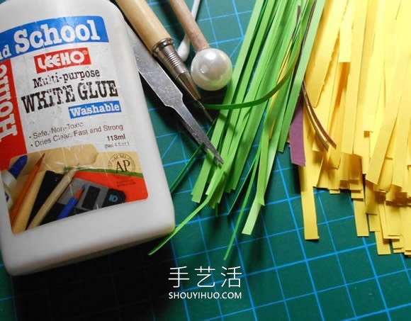 衍紙檸檬手工制作圖解教程 -  rpnrmr.com