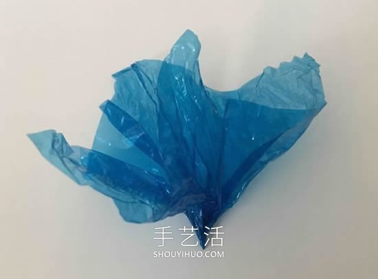 玻璃紙簡單手工制作花朵的做法教程 -  rpnrmr.com