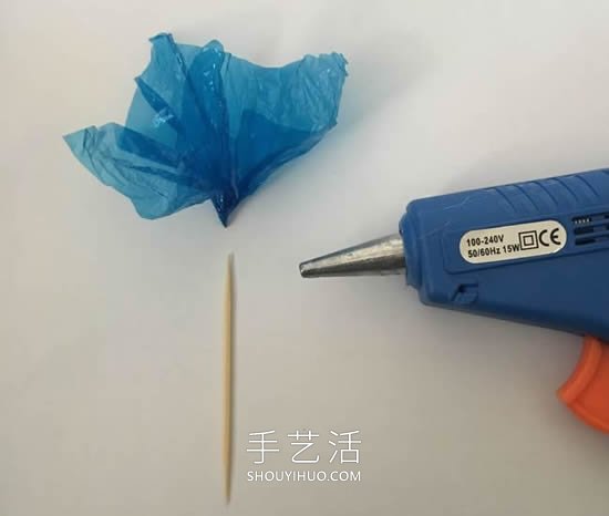 玻璃紙簡單手工制作花朵的做法教程 -  rpnrmr.com