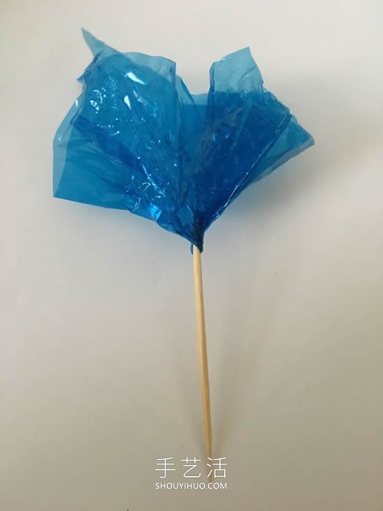 玻璃紙簡單手工制作花朵的做法教程 -  rpnrmr.com