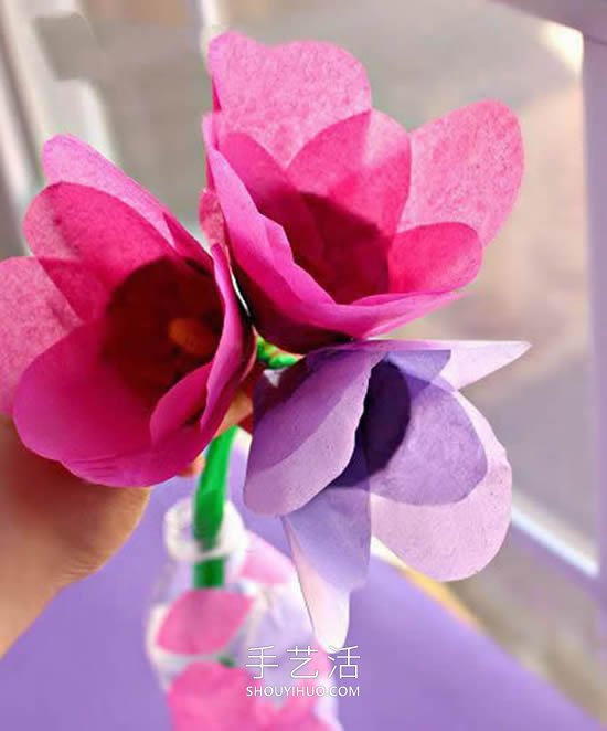 幼兒園母親節(jié)插花禮物手工制作教程 -  rpnrmr.com