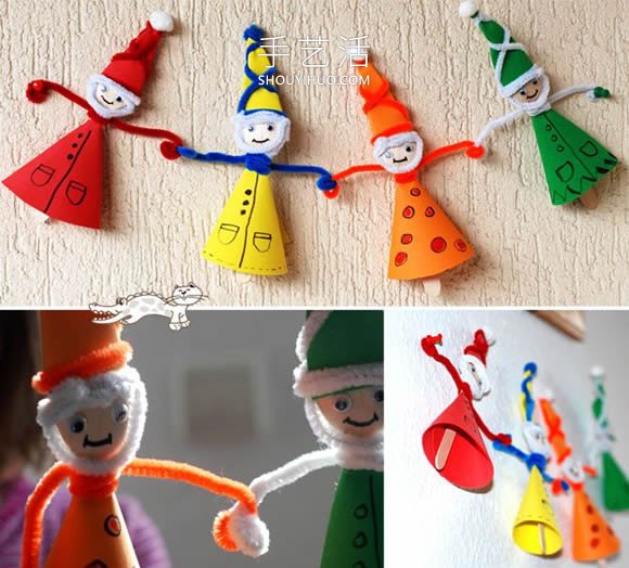 幼兒園手工制作小矮人的做法教程超簡單 -  rpnrmr.com