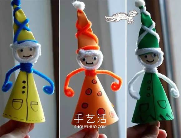 幼兒園手工制作小矮人的做法教程超簡單 -  rpnrmr.com