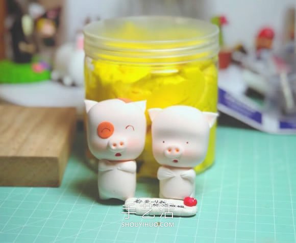 超輕粘土手工制作小豬麥兜的做法圖解 -  rpnrmr.com