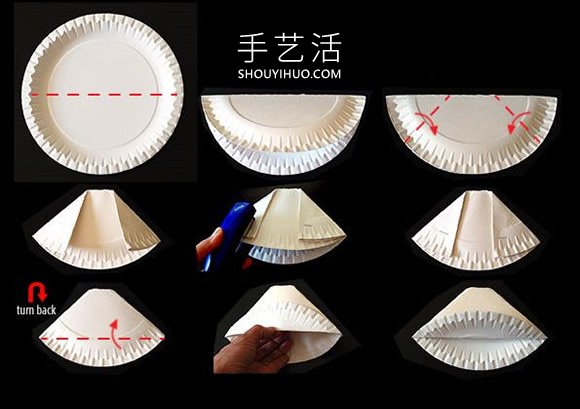 紙盤(pán)手工制作夏日青蛙的做法圖解 -  rpnrmr.com