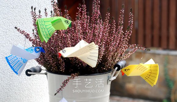 適合學齡前孩子！最簡單折紙小鳥圖解教程 -  rpnrmr.com