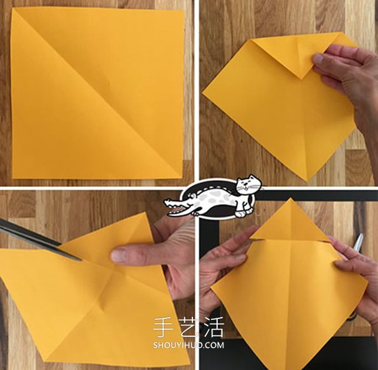 兒童手工制作萬圣節(jié)貓頭鷹卡片的做法圖解 -  rpnrmr.com
