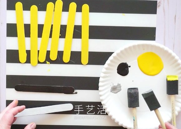 有趣的夏天手工！雪糕棍手工制作校車相框 -  rpnrmr.com