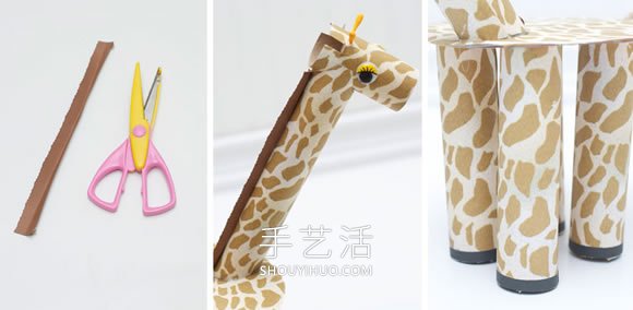 自制長頸鹿蛋糕架的方法 漂亮又環(huán)保！ -  rpnrmr.com