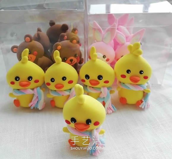 超輕粘土手工制作可愛小動(dòng)物的做法圖解 -  rpnrmr.com