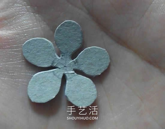 皺紋紙手工制作簡(jiǎn)單臘梅花的做法教程 -  rpnrmr.com