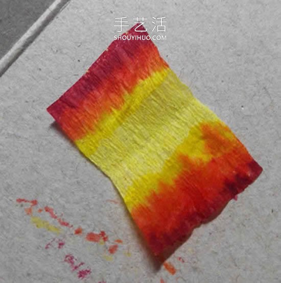 皺紋紙手工制作簡(jiǎn)單臘梅花的做法教程 -  rpnrmr.com