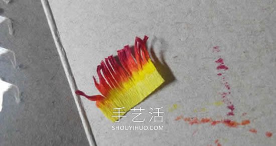 皺紋紙手工制作簡(jiǎn)單臘梅花的做法教程 -  rpnrmr.com