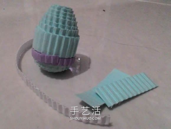 瓦楞紙條手工制作立體衍紙娃娃的方法教程 -  rpnrmr.com