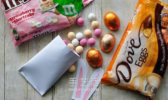 自制超可愛的兔子糖果袋的方法教程 -  rpnrmr.com
