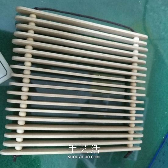 自制雪糕棍隔熱墊的方法圖解教程 -  rpnrmr.com