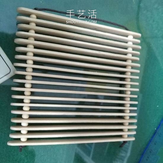 自制雪糕棍隔熱墊的方法圖解教程 -  rpnrmr.com