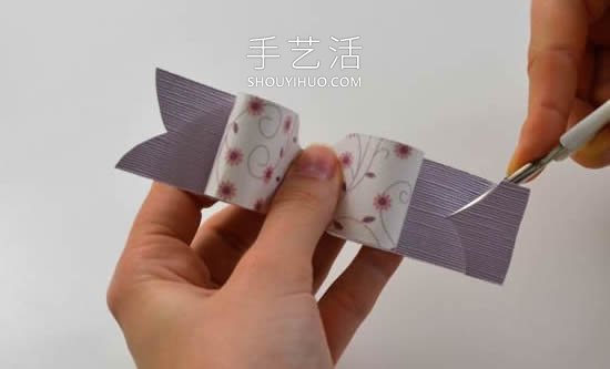 幼兒園手工制作卡紙蝴蝶結的做法教程 -  rpnrmr.com