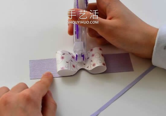 幼兒園手工制作卡紙蝴蝶結的做法教程 -  rpnrmr.com