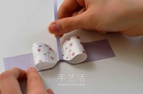 幼兒園手工制作卡紙蝴蝶結的做法教程 -  rpnrmr.com