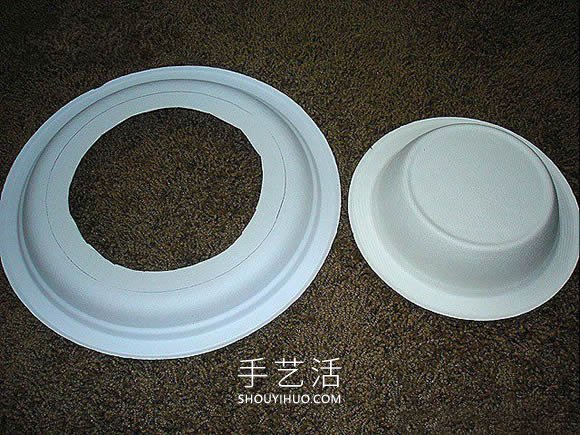 自制漂亮遮陽帽的方法 紙盤和紙碗就搞定！ -  rpnrmr.com