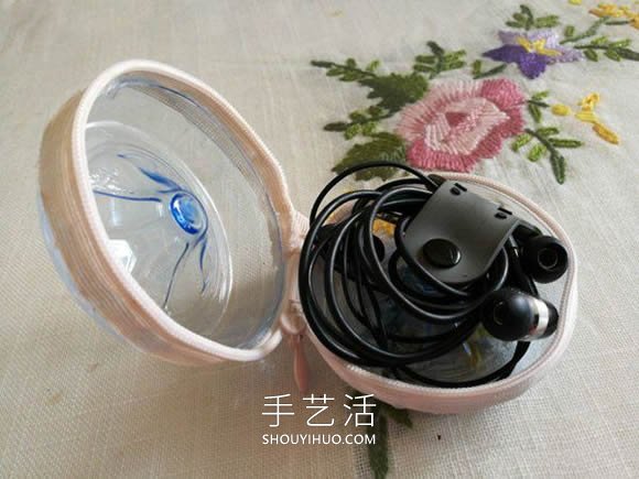 自制耳機(jī)包的方法 只需兩個(gè)塑料瓶廢物利用！ -  rpnrmr.com