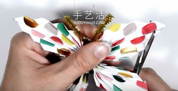簡(jiǎn)單又漂亮紙蝴蝶的折法圖解教程 -  rpnrmr.com